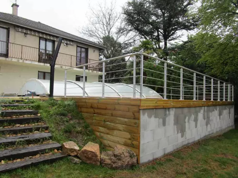 Travaux d'aménagements extérieurs, Voiron, T.P.M. Concept