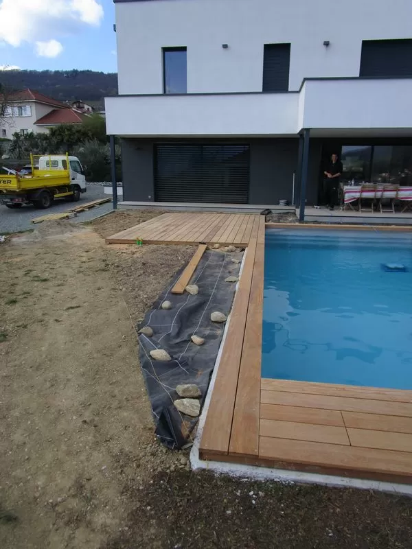 Travaux d'aménagements extérieurs, Voiron, T.P.M. Concept