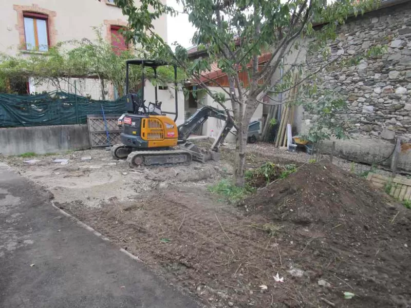 Travaux d'aménagements extérieurs, Voiron, T.P.M. Concept
