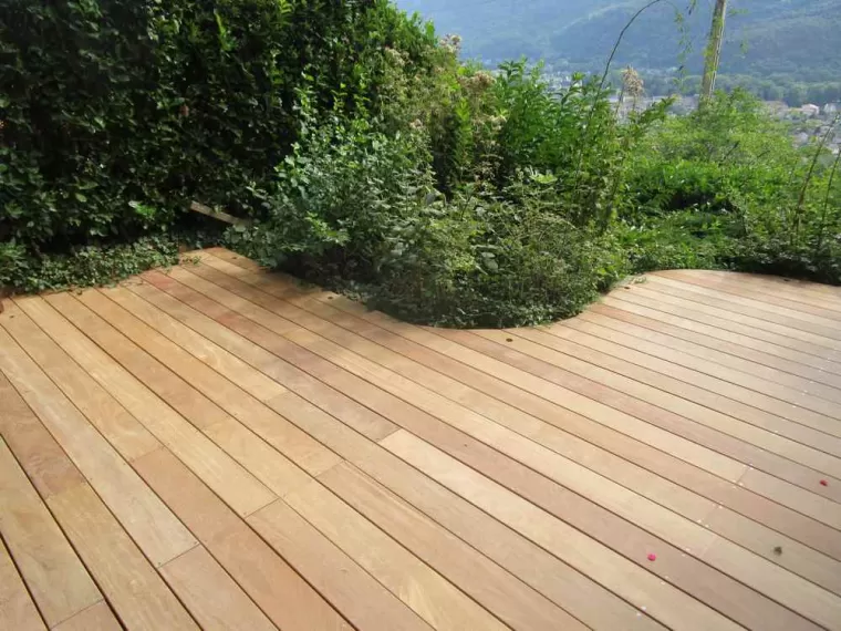 Pose de terrasse en bois, Voiron, T.P.M. Concept