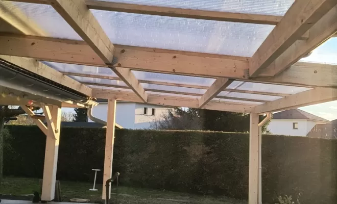 Rénovation d'une pergola sur mesure à Colombes, Voiron, T.P.M. Concept